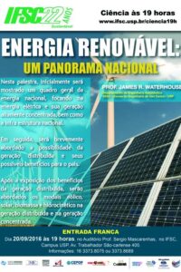 Energia Renovavel: Um panorama nacional